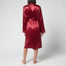 SPA Silk Robe - Claret Rose - XS-S