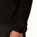 Flagler 클래식 핏 퍼넬 넥 스웨트셔츠 블랙