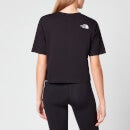The North Face Women's Cropped Fine T-Shirt - Black - XS