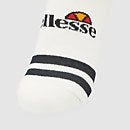 3er-Pack Trainer Liner-Socken Melna für Unisex Weiß