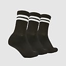 3er-Pack Socken Pullo für Unisex Schwarz