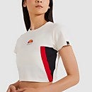 Women's Mathia Crop T-Shirt Off White