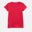Guess Girls' Short Sleeved T-Shirt - Souvenir Pink - 10 Years