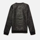 Guess Girls' Sparkly Long Sleeved Sweatshirt - Black - 8 Years