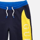 Guess Boys' Active Sweatpants - Blue and Yellow Comb - 3 Years