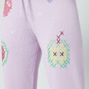 Olivia Rubin Women's Tilda Sweatpants - Lilac Cross stitch