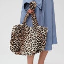 Ganni Women's Tote Bag - Leopard