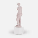 Sophia Enjoy Thinking Venus Standing Statue - Powder Pink - Medium