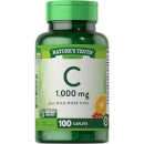 Vitamin C 1000mg + Wild Rose Hips - 100 Caplets