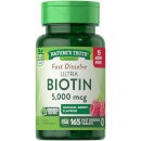 Biotin 5000mcg - 165 Tablets