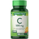 Vitamin C 500mg + Bioflavonoids & Wild Rose Hips - 100 Caplets