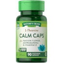 L-Theanine Calm Caps with Passion Flower, Ashwagandha & Chamomile - 90 Capsules
