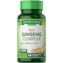 Super Ginseng Complex + Royal Jelly - 60 Capsules