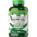 Cold Pressed Hemp Seed Oil 2000mg - 180 Softgels