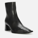 Alexander Wang Women's Aldrich 55 Leather Heeled Ankle Boots - Black