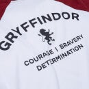 Gryffindor House Panelled T-Shirt - Burgundy