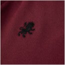 Gryffindor House Women's Funnel Neck Cropped Sweater - Burgundy