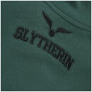 Slytherin House Women's Funnel Neck Cropped Sweater - Green