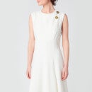 Proenza Schouler Women's Crepe Seamed Dress - Off White - US 10/UK 14