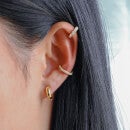 Astrid & Miyu Women's Crystal Ear Cuff In Gold - Gold