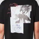 Tom & Jerry Collage Men's T-Shirt - Black
