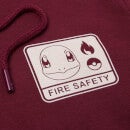 Pokémon Woodland Fire Safety Sweat à Capuche Unisexe - Bordeaux