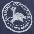 Camiseta unisex Pokémon Marine Explorer - Azul marino Acid Wash