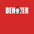 Camiseta Denver de Money Heist - Hombre - Rojo