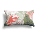 Jurassic World Tropical Logo Pattern Rectangular Cushion