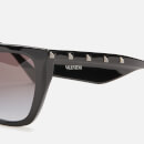 Valentino Women's Legacy Acetate Sunglasses - Black