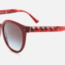 Valentino Women's Legacy Acetate Sunglasses - Burgundy