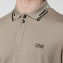 BOSS Green Men's Paddy 1 Polo Shirt - Light Pastel Green - S