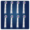 Oral-B 3D White Brush Head with Clean Maximiser - 8 Counts