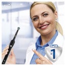 Oral B Pro 1 650 Electric Toothbrush and Toothpaste - Black
