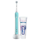 Электрическая зубная щетка и зубная паста Oral-B Pro 1 650 Electric Toothbrush and Toothpaste, оттенок Turquoise
