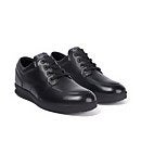 Youth Mens Troiko Lace Leather Black