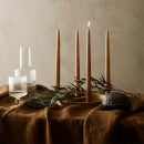 Ferm Living Dipped Candles - Set of 8 - Amber