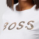 BOSS Women's Elogo_4 T-Shirt - White