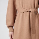 BOSS Women's Fusiana Dress - Light/Pastel Brown - S