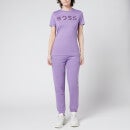 BOSS Women's Elogo_4 T-Shirt - Open Purple - XS