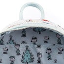 Loungefly Peanuts Happy Holidays Aop Mini Backpack