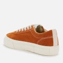 Stepney Workers Club Men's Dellow Suede Low Top Trainers - Tan - EU 40