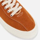 Stepney Workers Club Men's Dellow Suede Low Top Trainers - Tan - EU 40