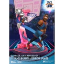 Beast Kingdom Space Jam: A New Legacy D-Stage PVC Diorama Bugs Bunny & Lebron James New Version 15 cm