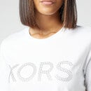 MICHAEL Michael Kors Women's Kors Graphic Organic T-Shirt - White