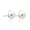 Heart Stud Earrings