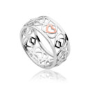 Affinity Heart Band Ring