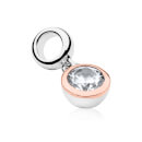 April Birthstone Milestones Bead Charm