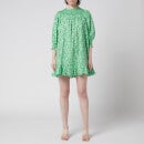 Rixo Women's Azalea Dress - Green Meadow Ditsy - UK 6