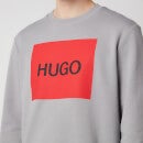 HUGO Men's Duragol Long Sleeve T-Shirt - Silver - S